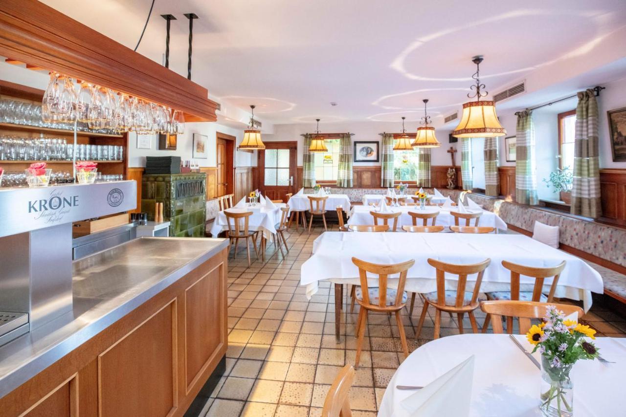 Hotel Krone Strassdorf Schwabisch Gmund Bagian luar foto